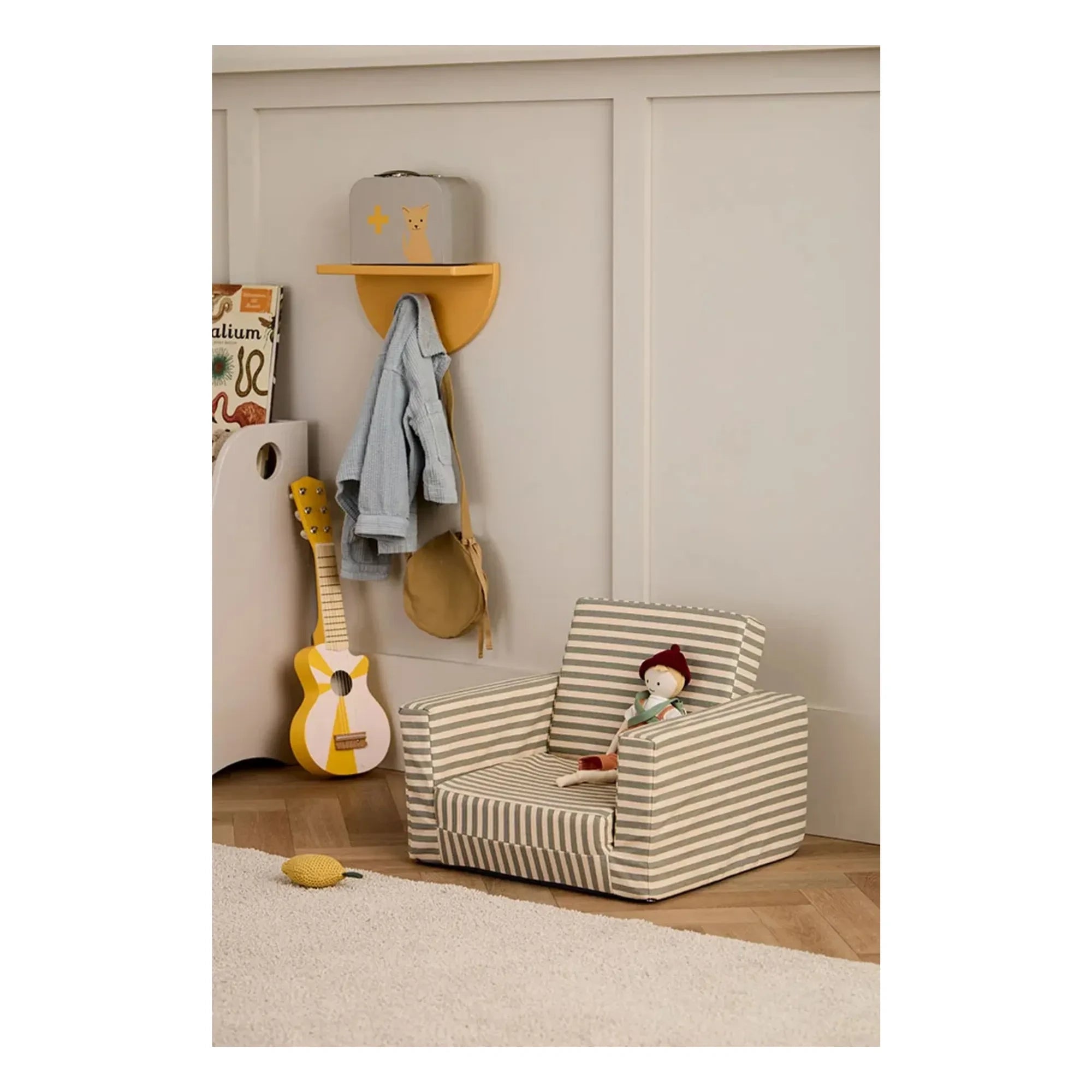 Kid's Concept - Sillón de rayas para niños | Arena