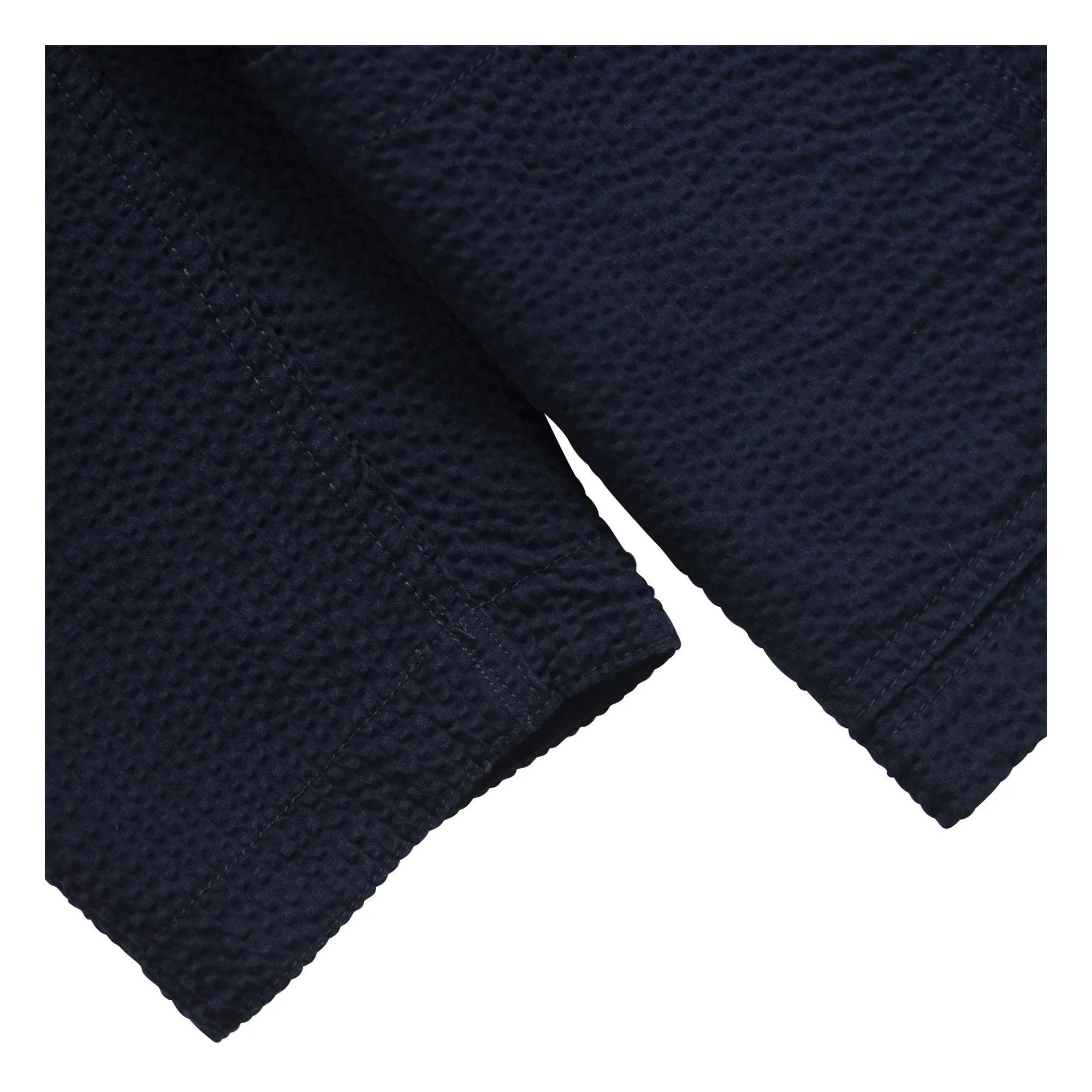 Service Works - Chaqueta de servidor de seersucker | Azul marino