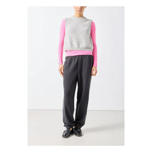 American Vintage - Vitow Jersey de punto sin mangas de lana | Gris claro