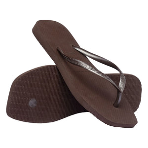 Havaianas - Chanclas Slim Square | Chocolate