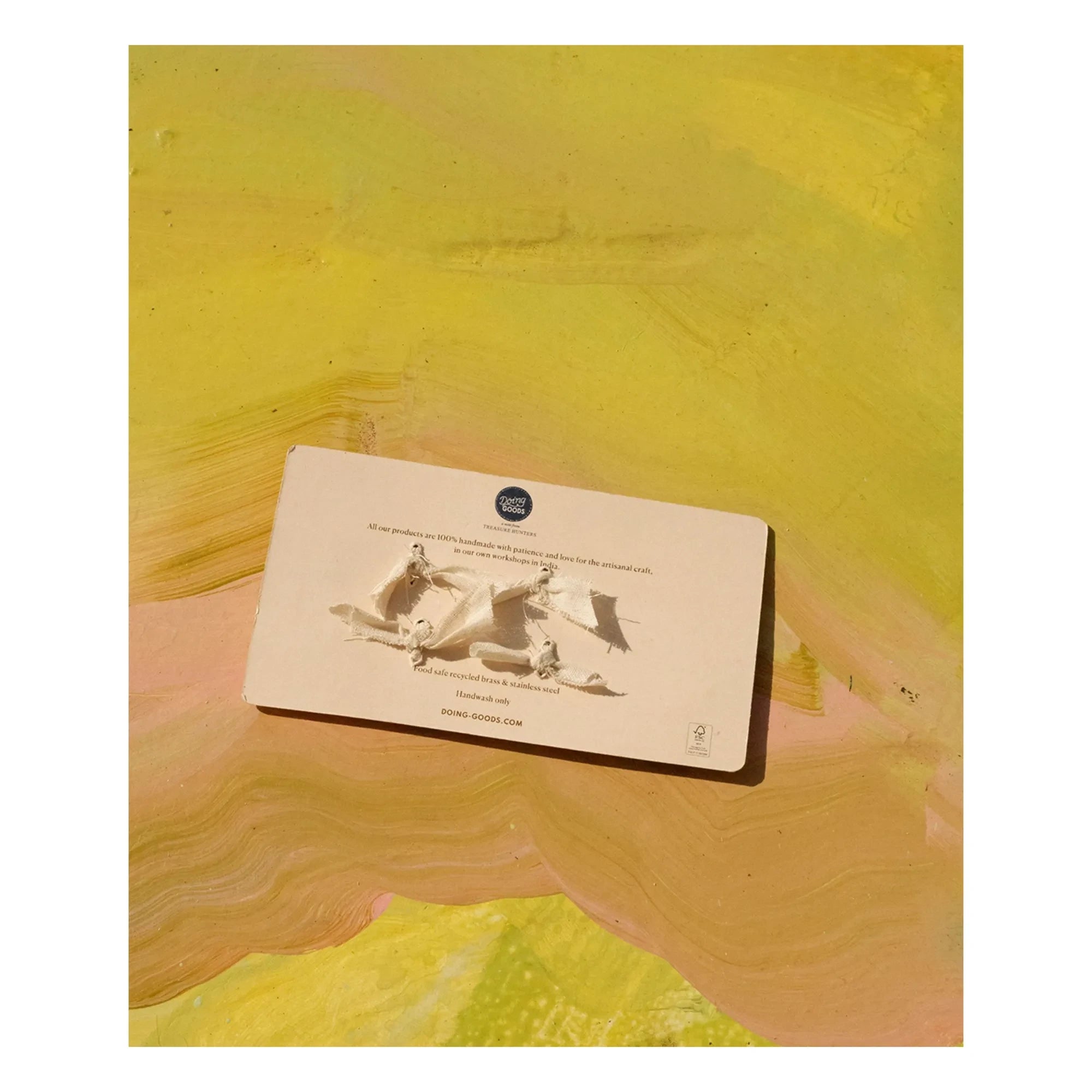 Doing Goods - Cuchillos de mantequilla Posy - Juego de 2 | Verde