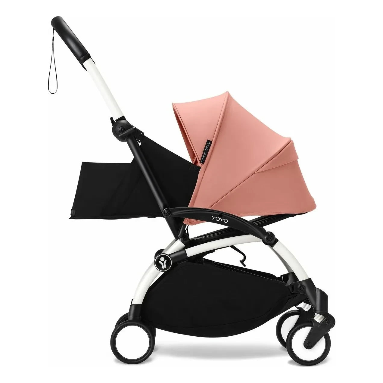 Stokke® - Cochecito de recién nacido YOYO³ 0+ Armazón blanco | Ginger