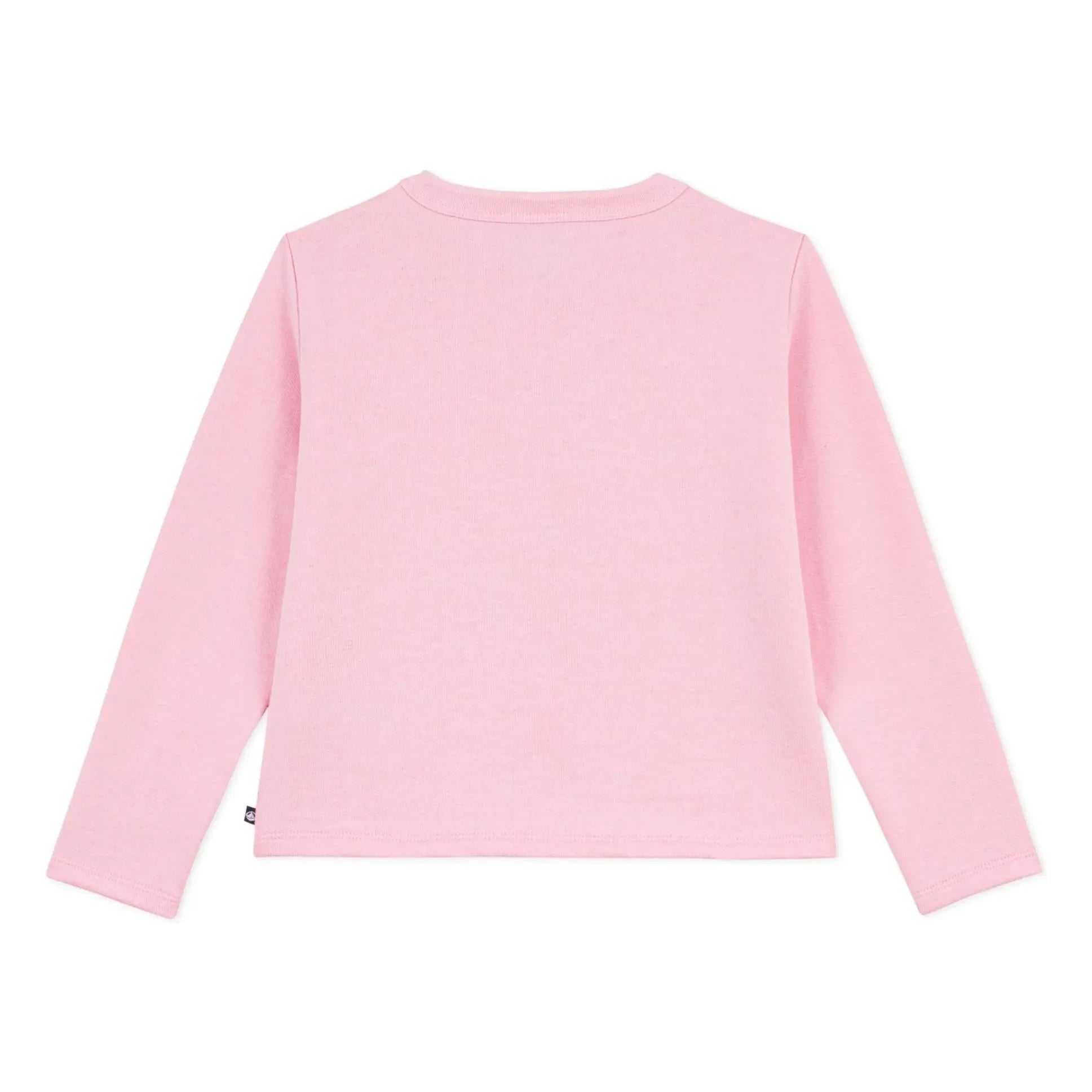 Petit Bateau - Chaqueta de felpa lisa | Rosa