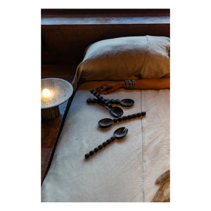 Woodmata - Juego de cubiertos para ensalada de teca | Teca
