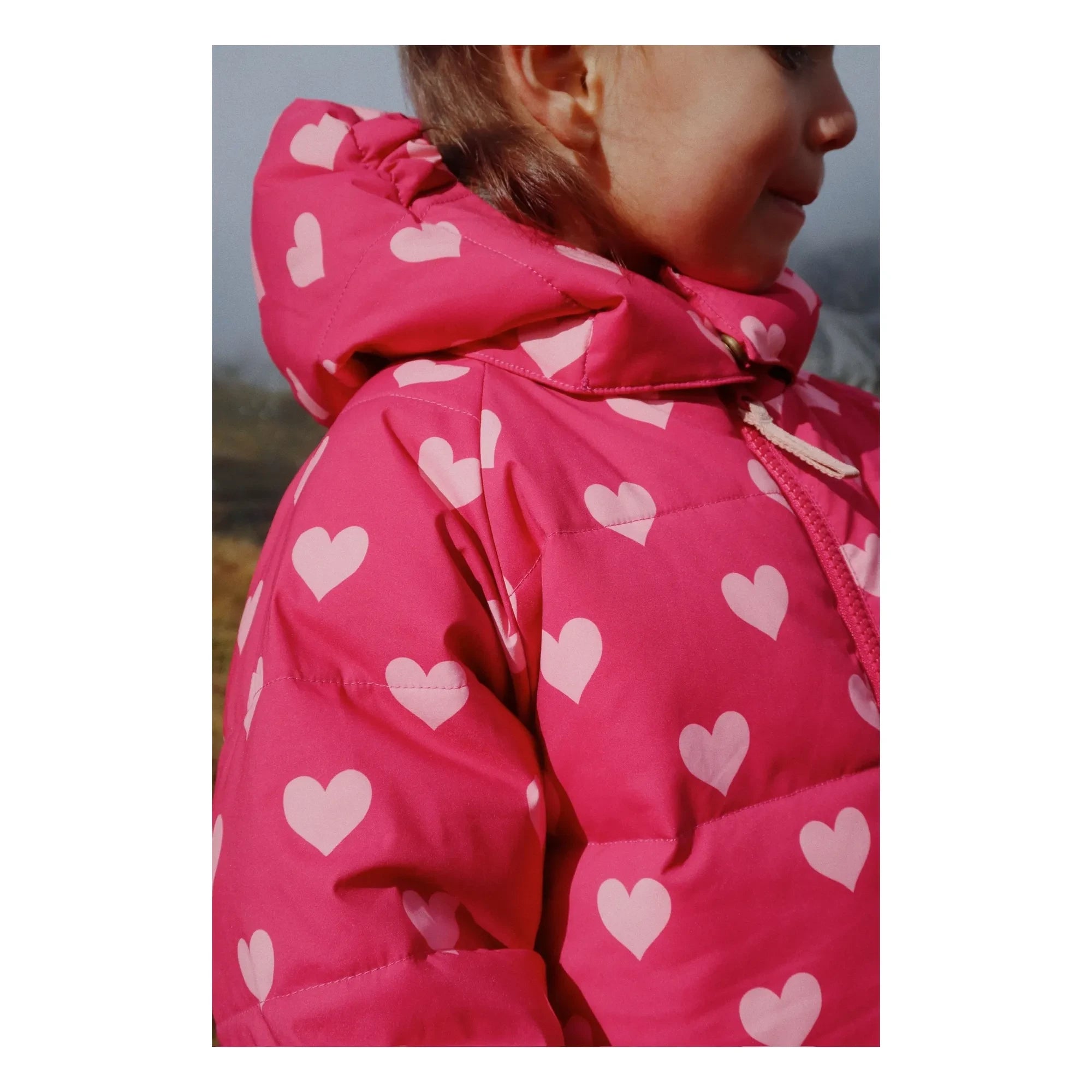 Konges Sløjd - Corazones de Fibra Reciclada Nuka Kaban | Fucsia