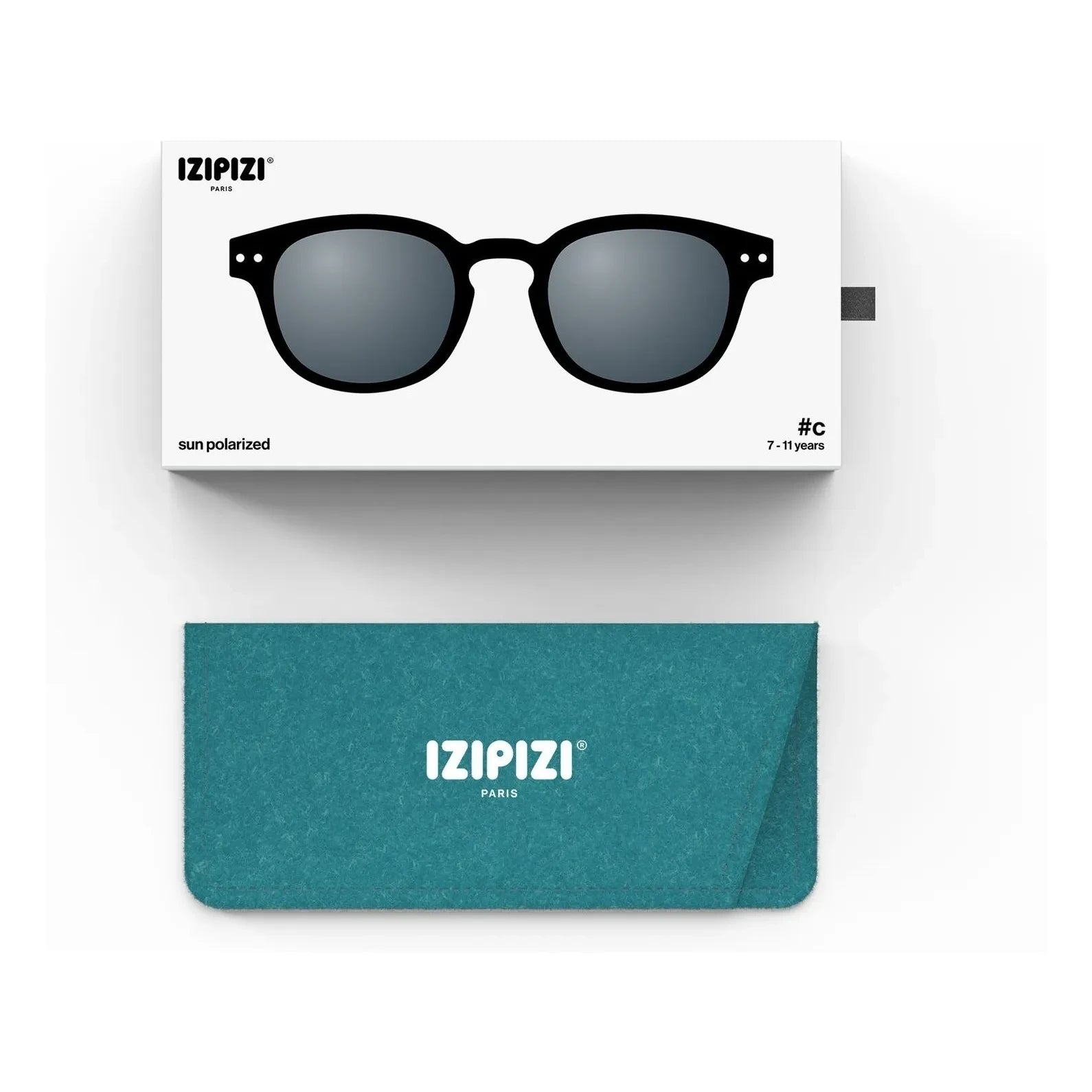 IZIPIZI - Gafas de Sol #C Junior | Negro