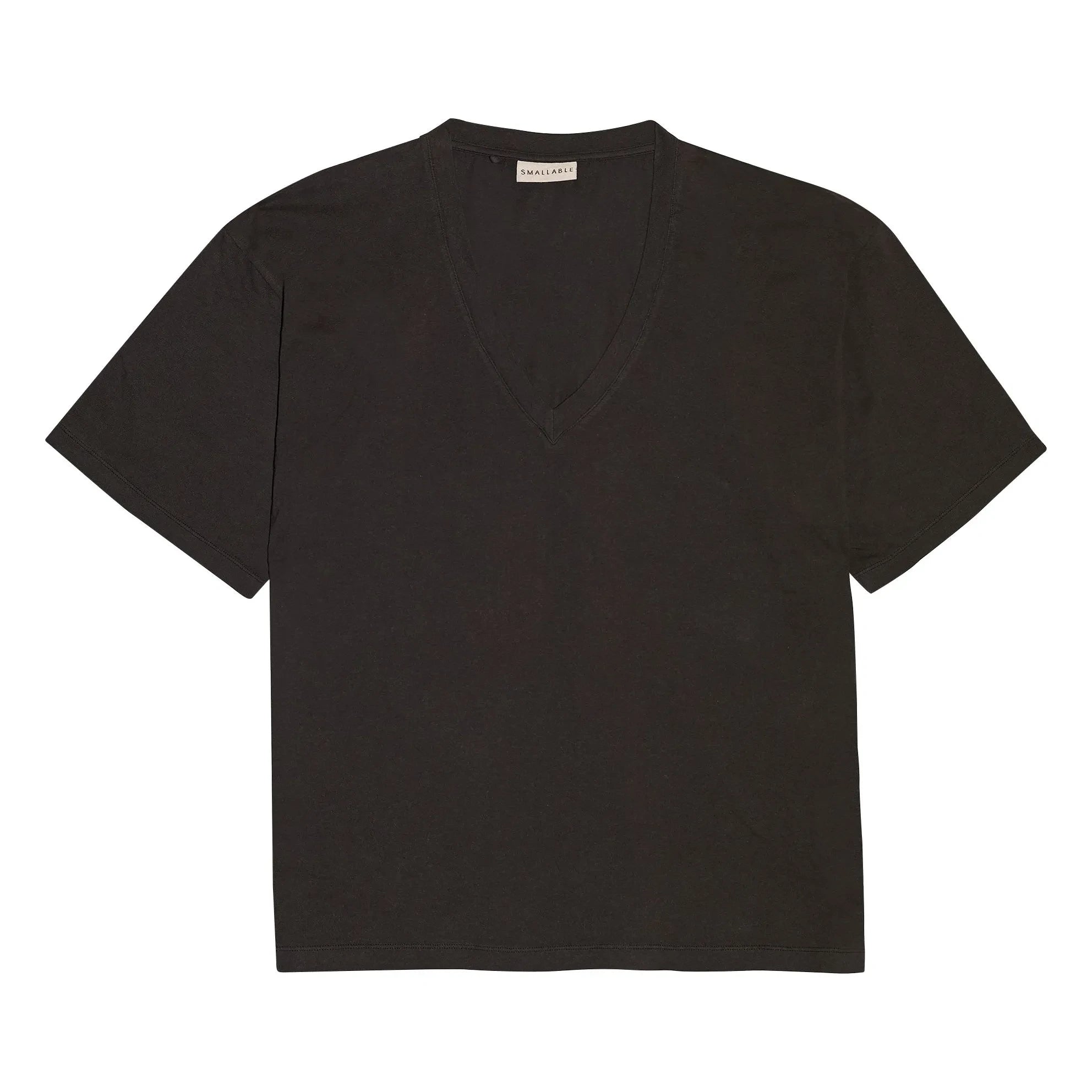 Smallable Mujer - Camiseta de nube de algodón orgánico | Negro