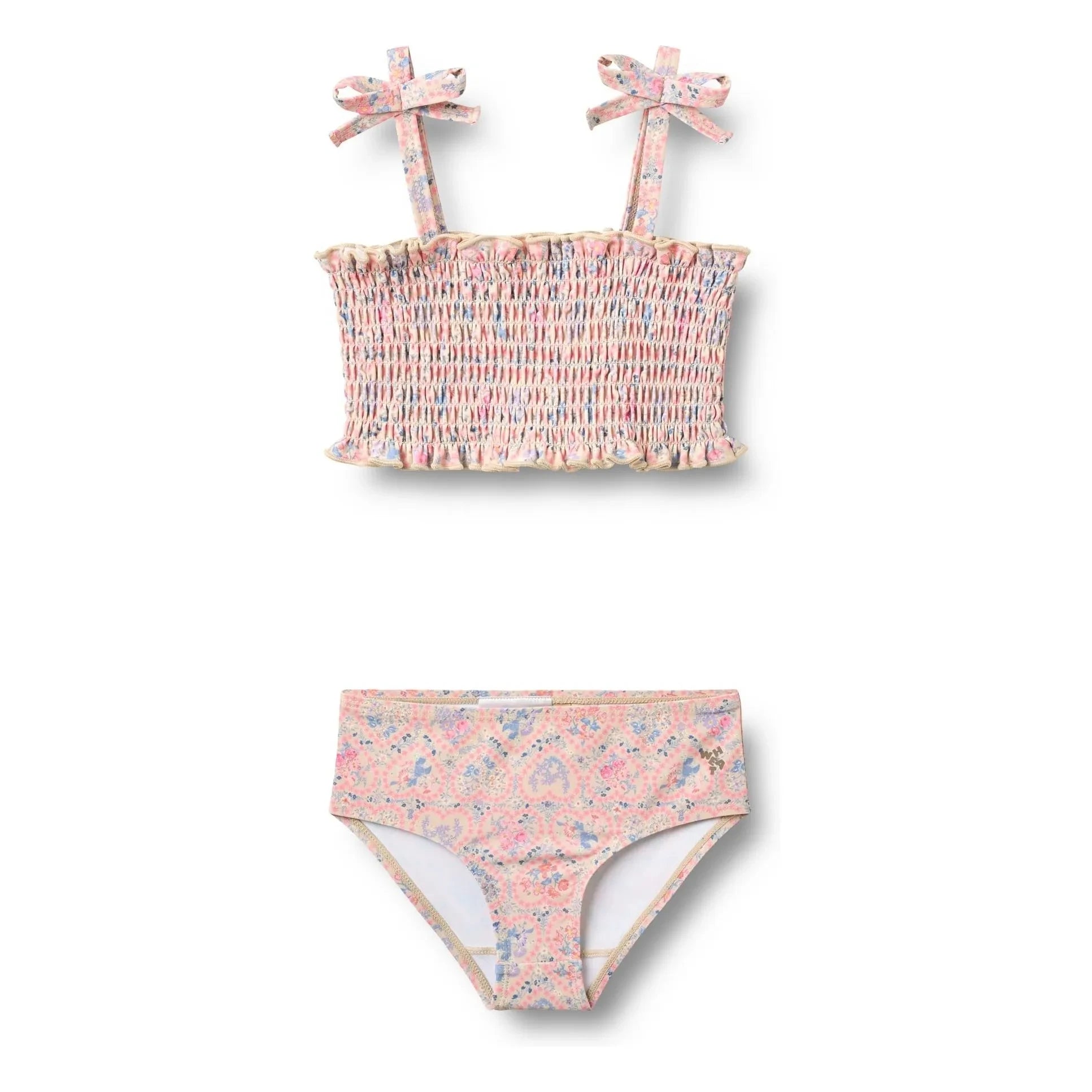 Wheat - Carla Fleuri Traje de baño con fibras recicladas | Rosa claro