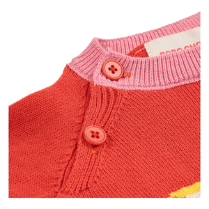 Bobo Choses - Jersey Caballito Balancín de Algodón Orgánico | Rojo
