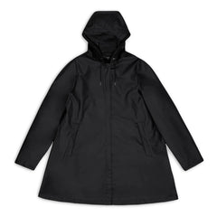 Rains - Chaqueta A-line W3 | Negro