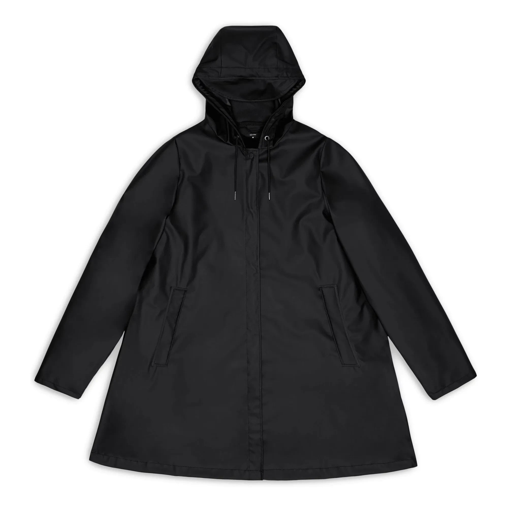 Rains - Chaqueta A-line W3 | Negro