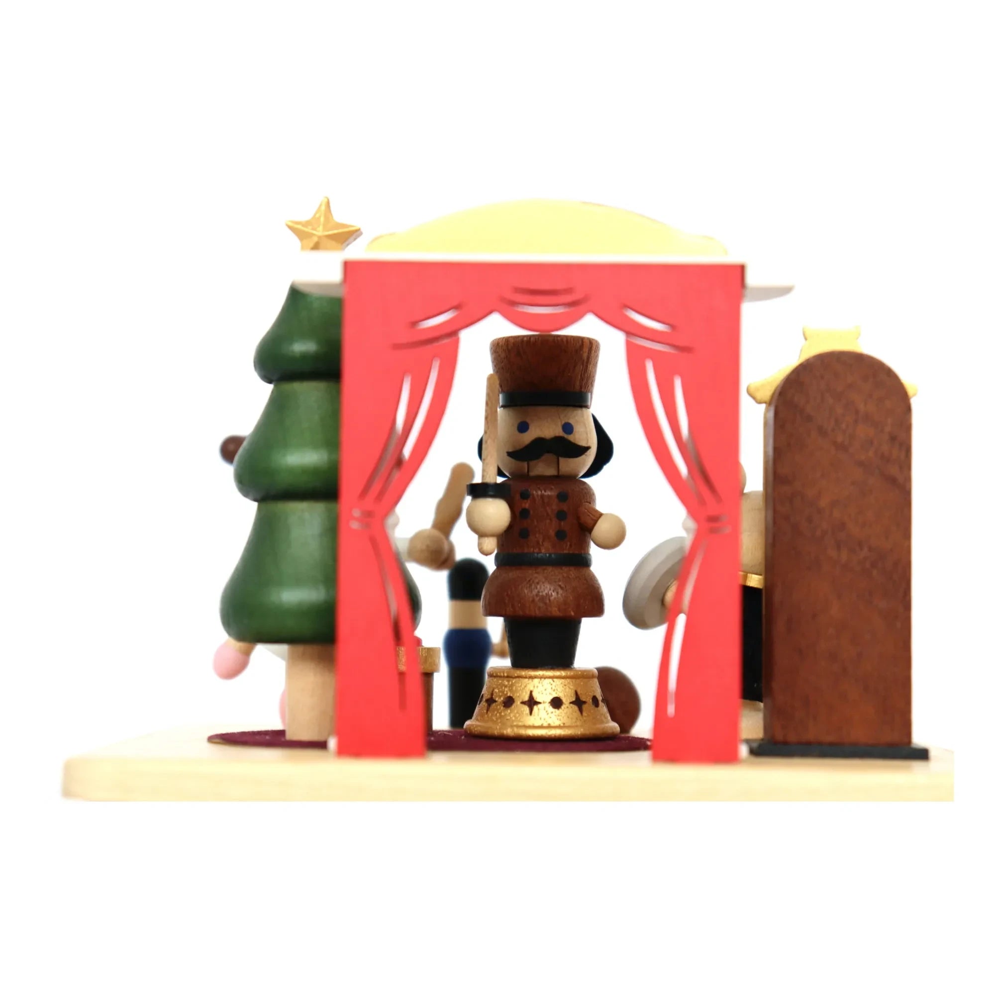 Wooderful life - Caja de música de madera Cascanueces