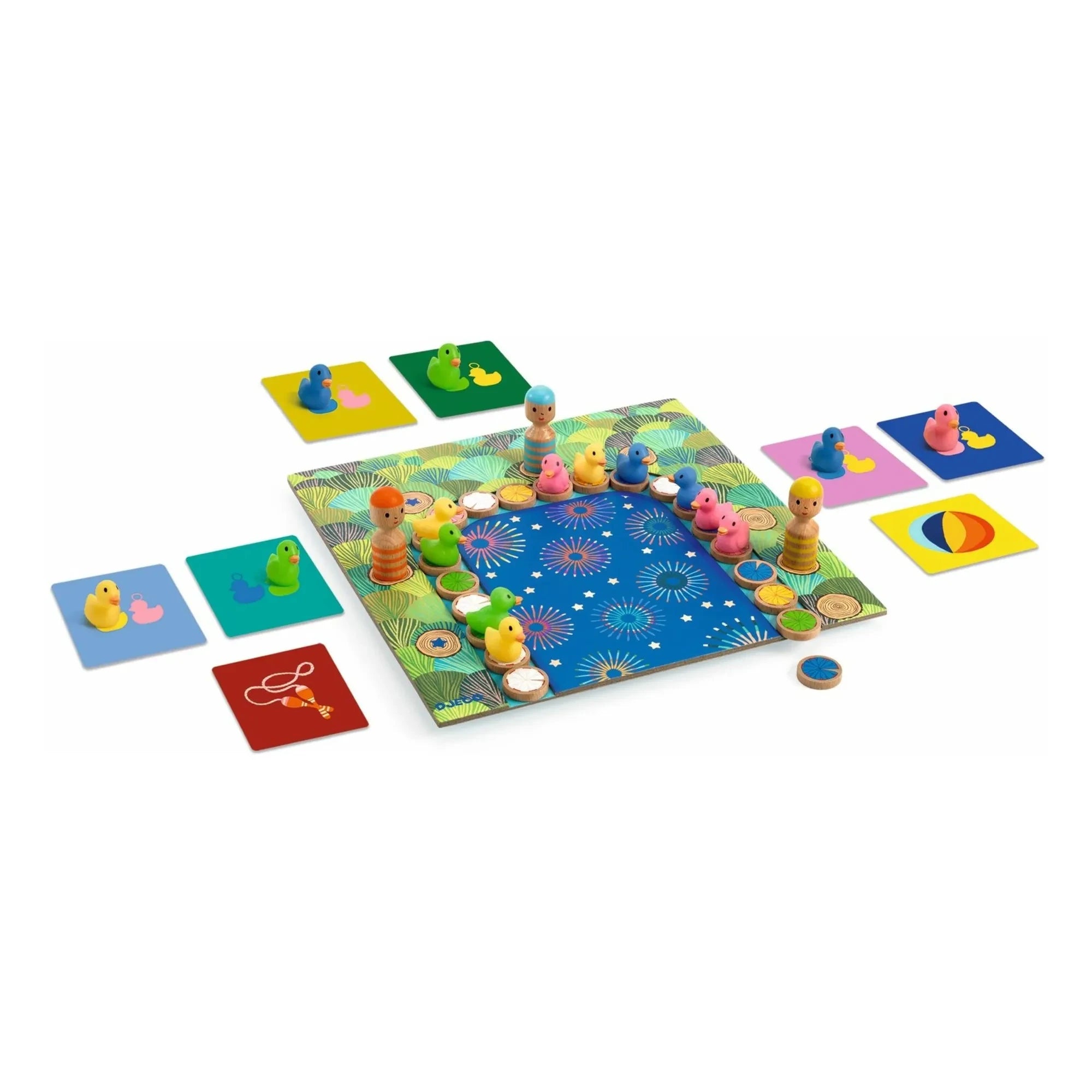 Djeco - Ducky Ducky juego de pesca de patos