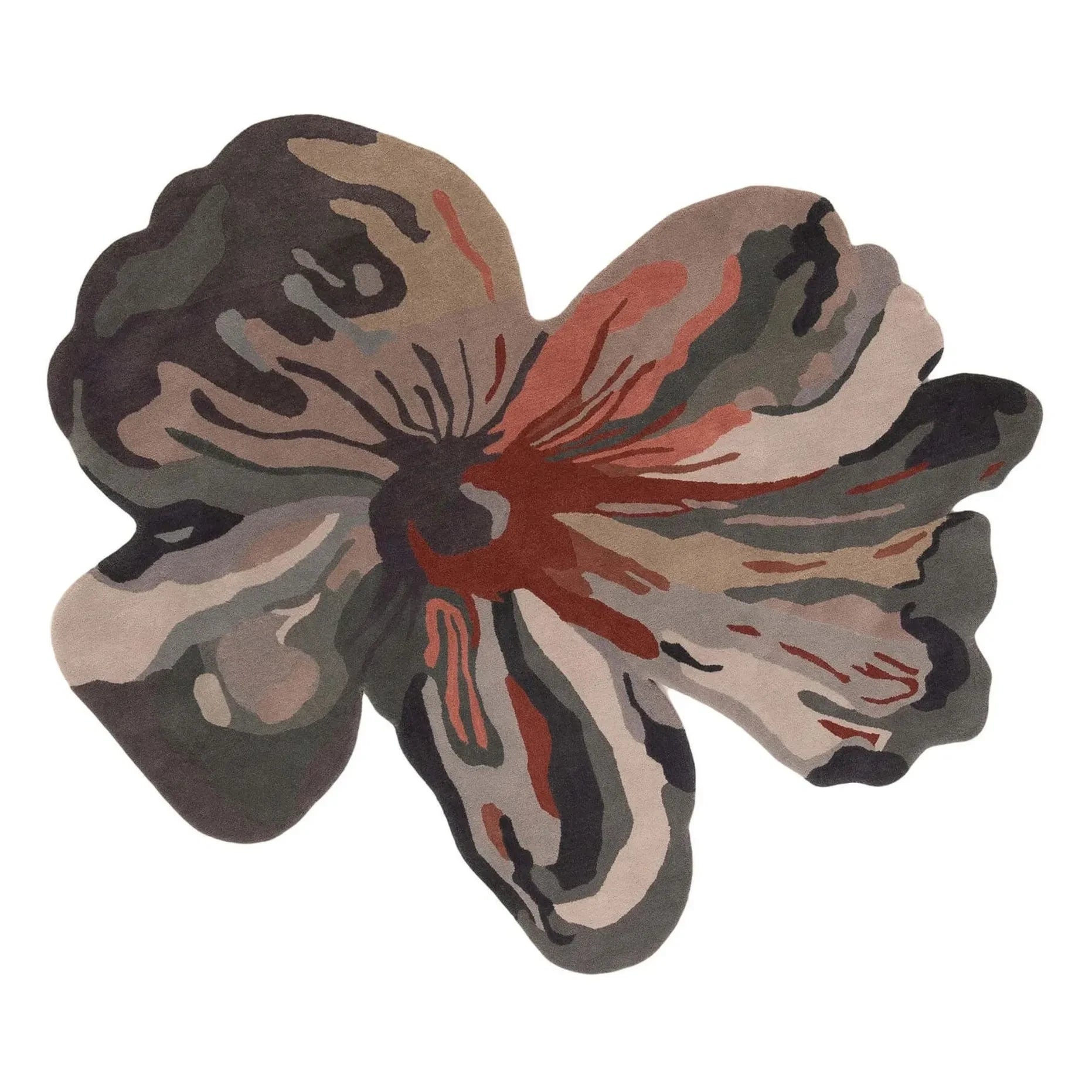 Nanimarquina - Alfombra Flora Bloom 4 | Gris