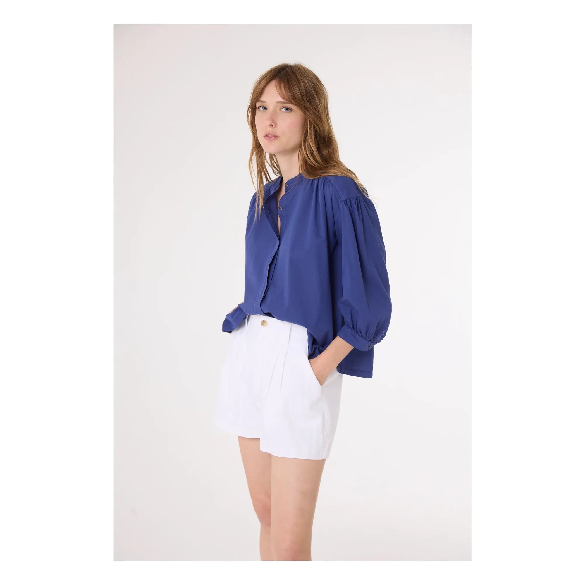 Sacrécoeur - Blusa Carla | Azul marino