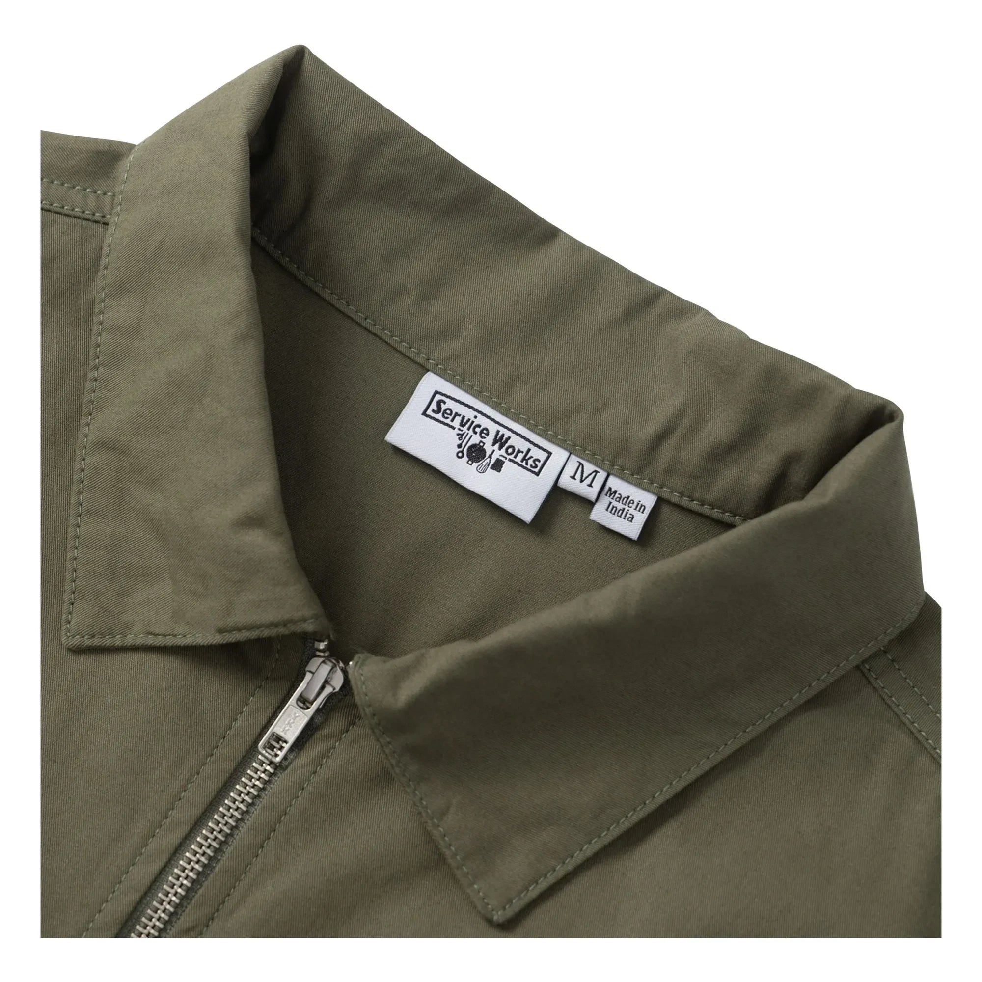 Service Works - Chaqueta de trabajo de sarga | Caqui