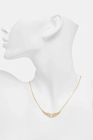 Collar PEACE de latón para mujer de Zadig&Voltaire