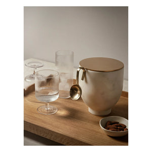 Ferm Living - Copas de vino Ripple - Juego de 2