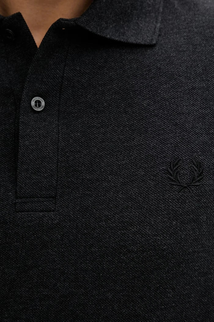 Camiseta de hombre de algodón con cuello de Fred Perry