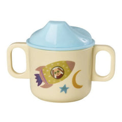 Rice - Vaso de aprendizaje Space Dog | Azul