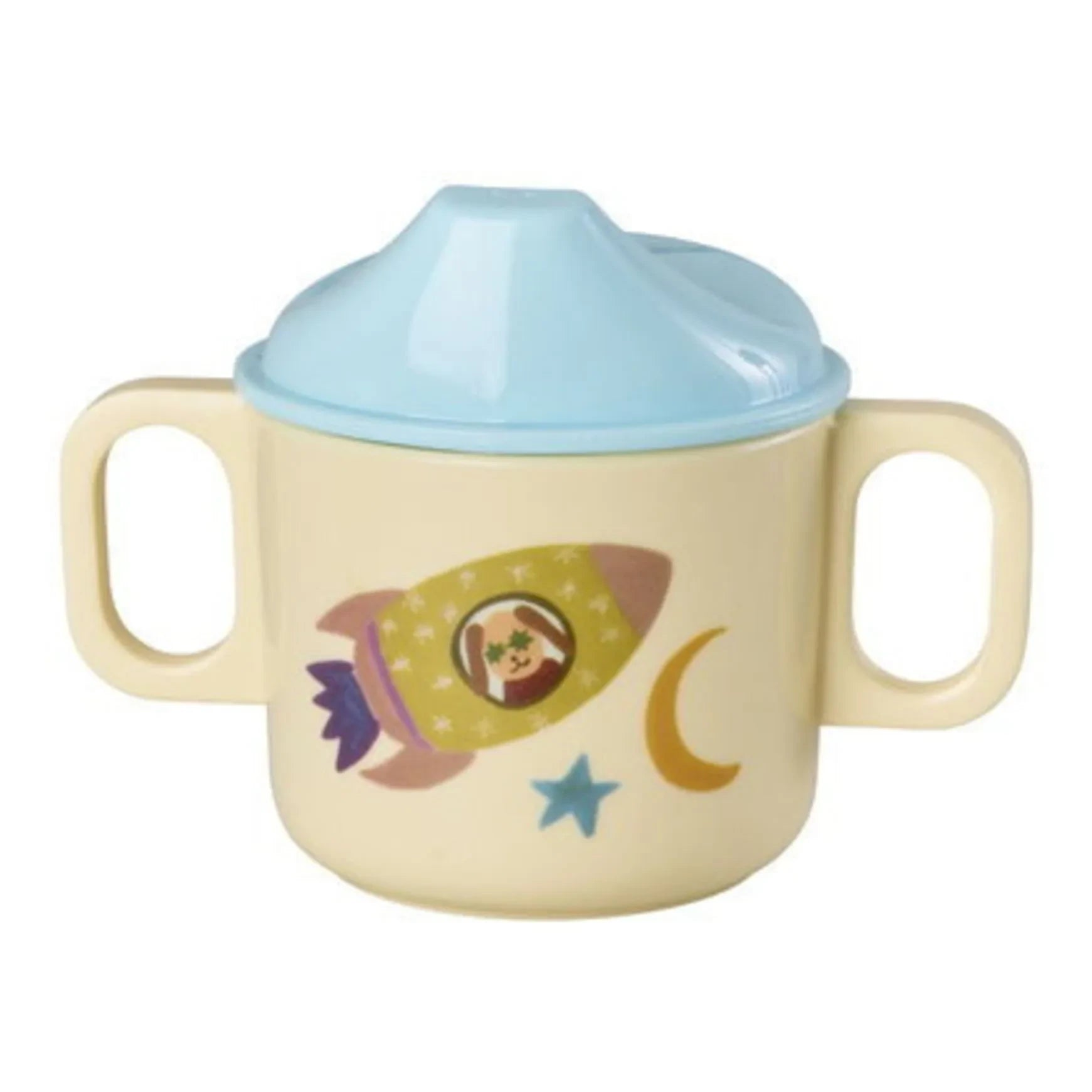 Rice - Vaso de aprendizaje Space Dog | Azul