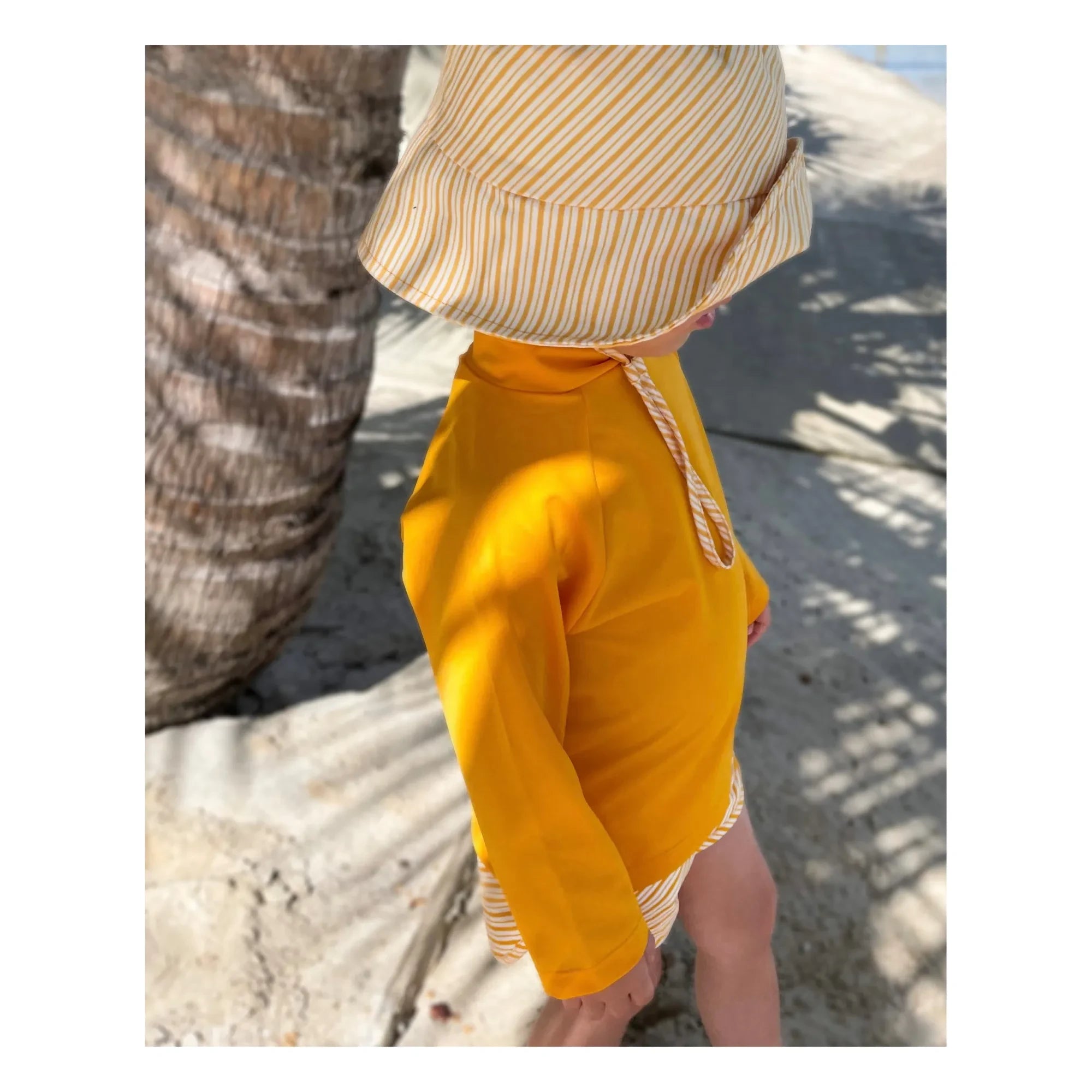 Ina Swim - Bob Vali a rayas | Naranja