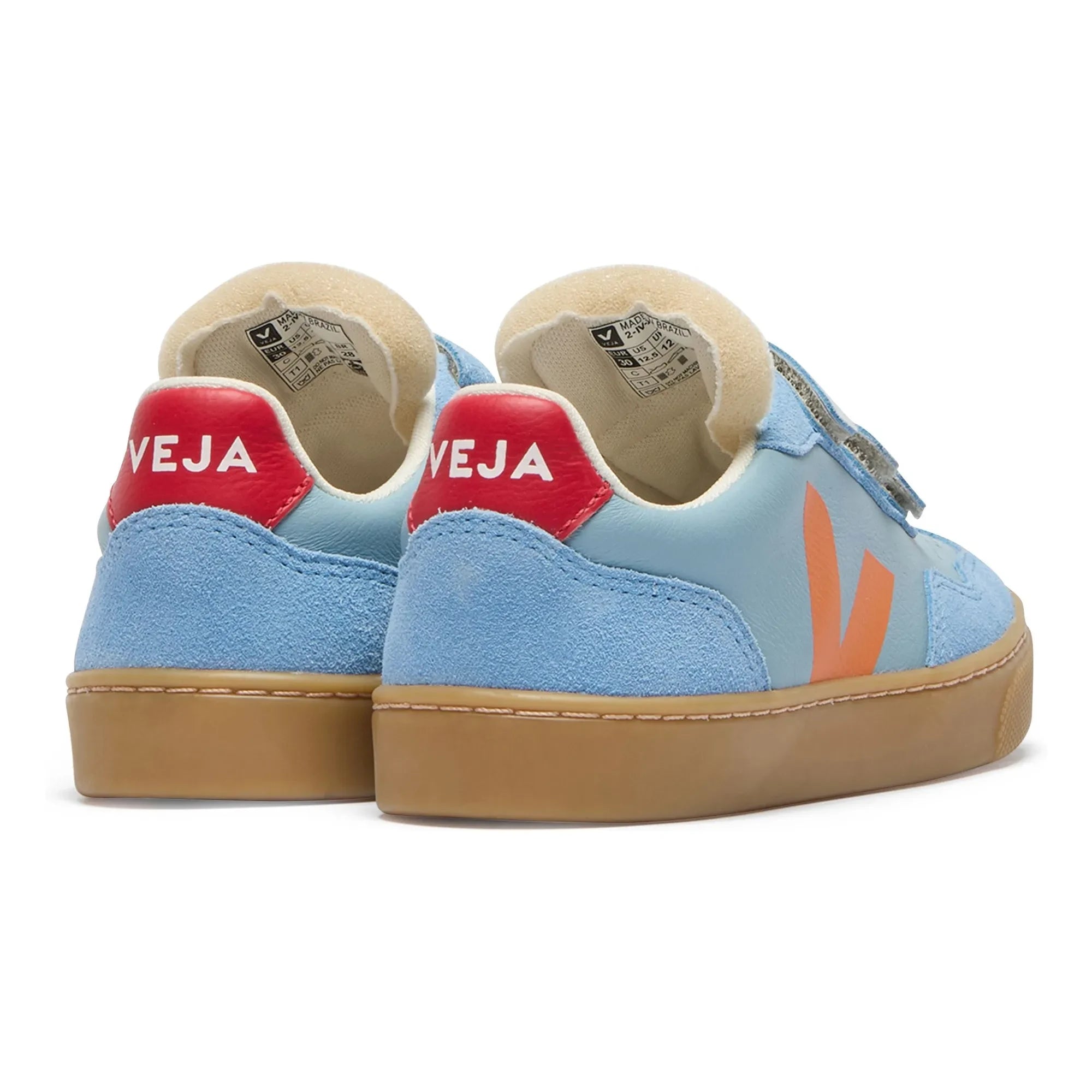 Veja - Zapatillas Scratch V-90 Piel O.T. | Azul claro