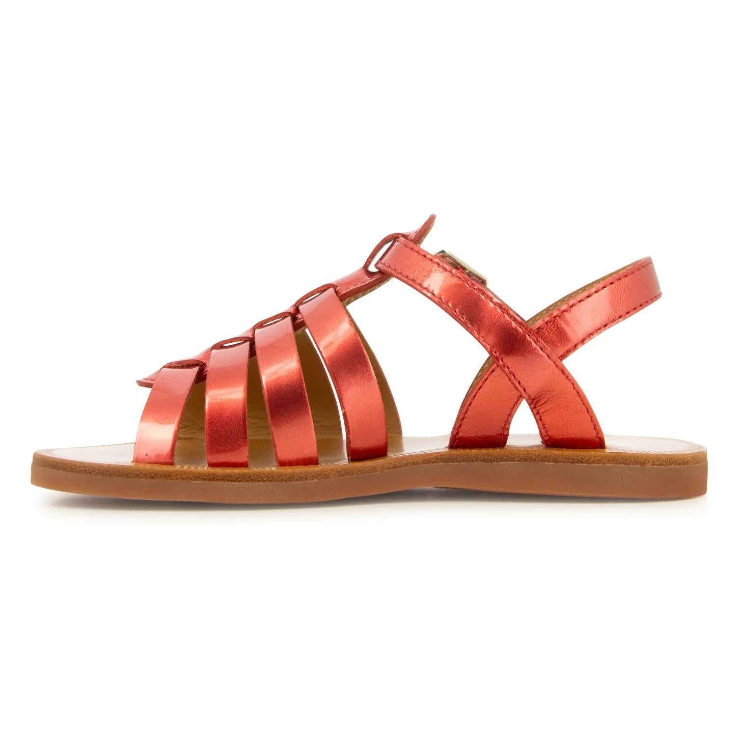 Pom d'Api - Sandalias de tiras Plagette | Rojo