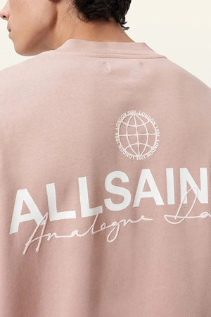 Sudadera de algodón con emblema AllSaints