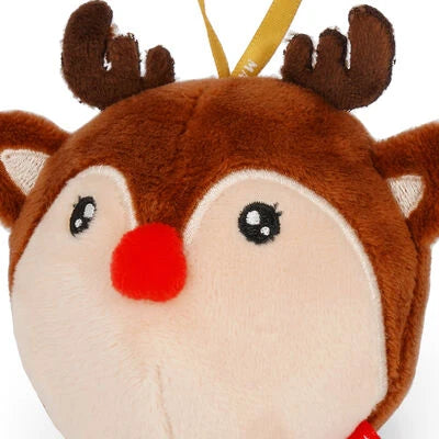 Legami - Adorno de Árbol de Navidad de Peluche Reno - Oh-Oh-Ohrnaments