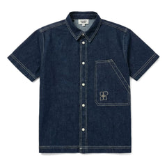 Hundred Pieces - Camisa vaquera Wayne | Azul oscuro