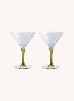 &Klevering - Rialto Kadehler - 2'li Set | Mavi