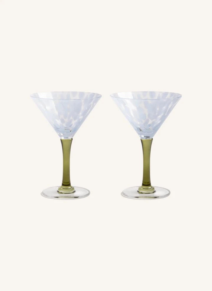 &Klevering - Rialto Kadehler - 2'li Set | Mavi
