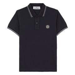 Stone Island - Polo de Logotipo Azul Marino