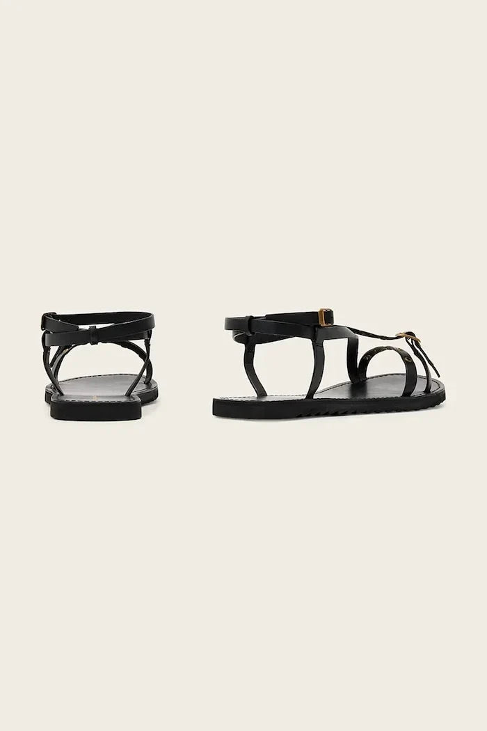 Sandalias de cuero Tyla Eyelet Sandal para mujer de AllSaints
