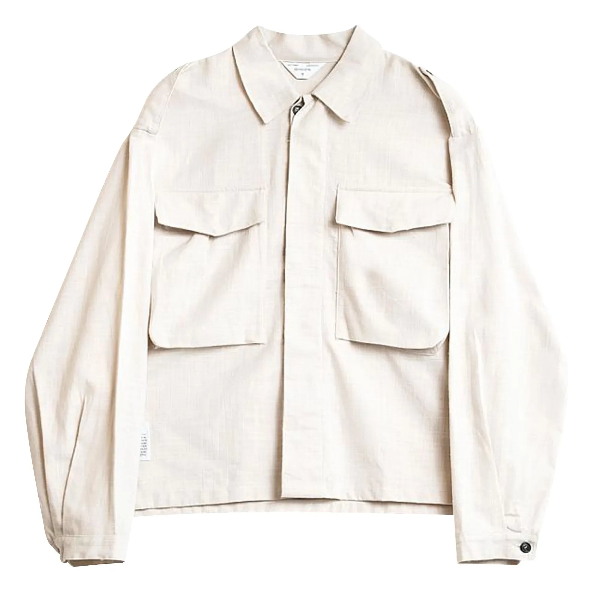 Wooden Store - Sobrecamisa militar | Crema
