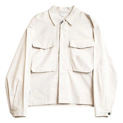 Wooden Store - Sobrecamisa militar | Crema