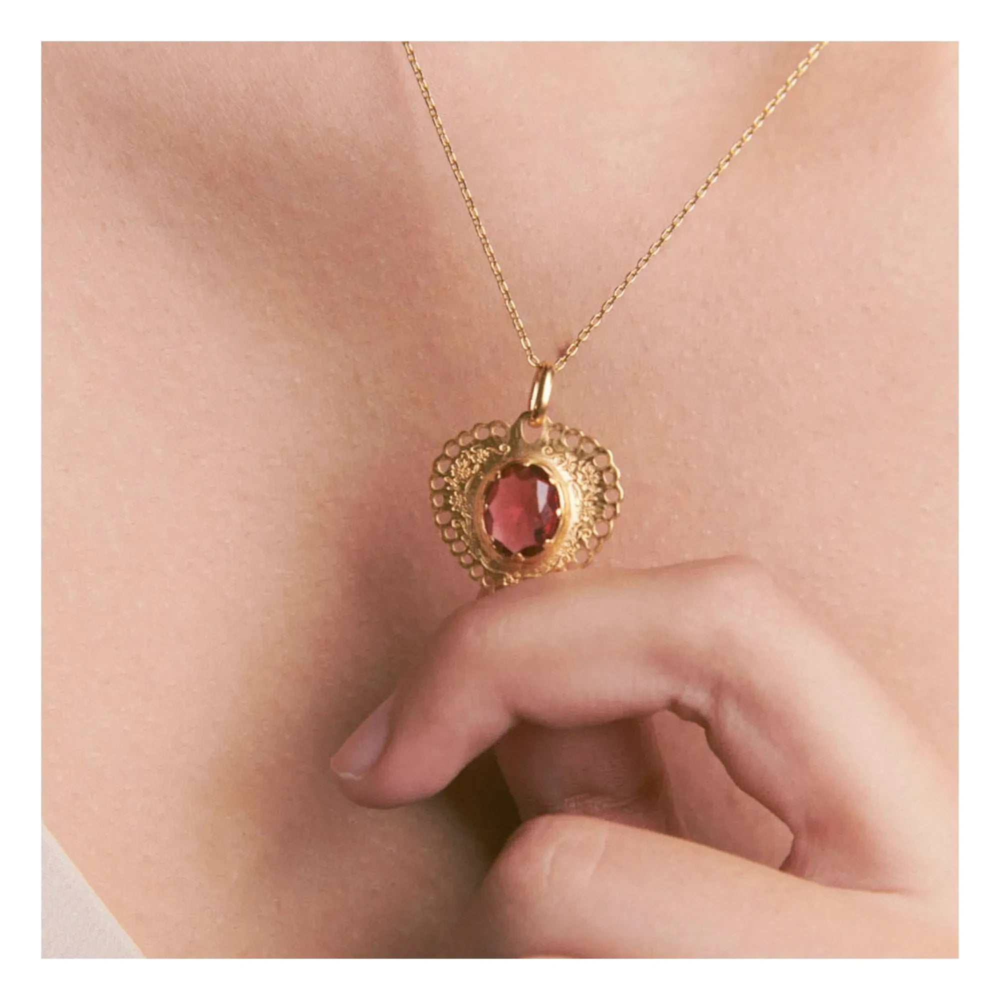 Alhaja - Collar Sacro Cuore | Oro