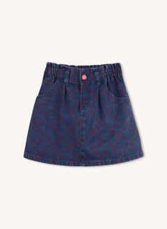 Kenzo - Falda denim con cintura elástica | Azul