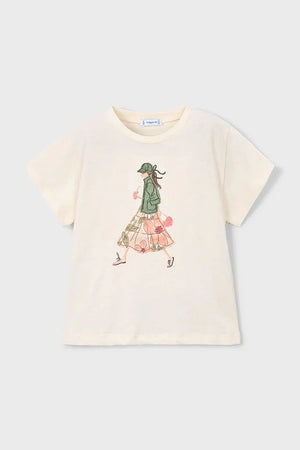 Camiseta de algodón para niño Mayoral