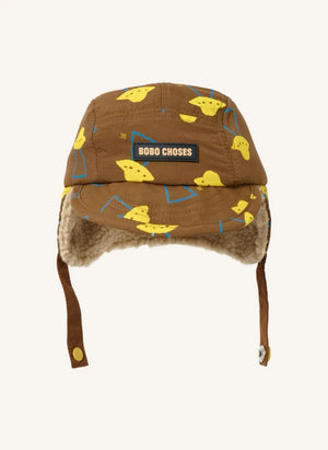 Bobo Choses - Sherpa Cap Soucoupes Fibra Reciclada | Marrón
