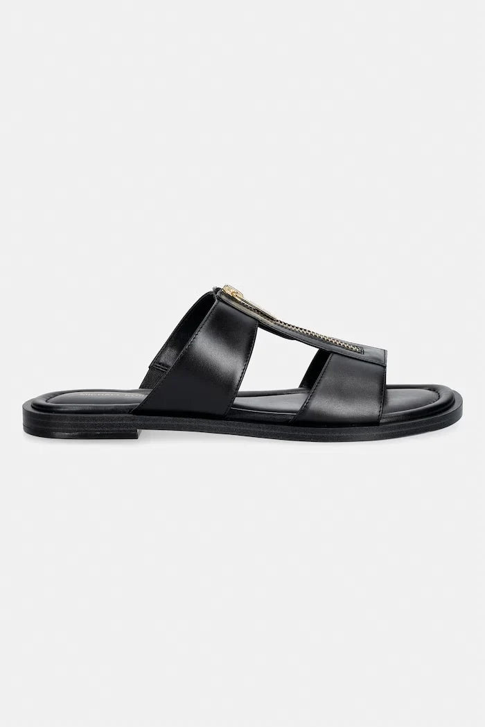 Sandalia plana de cuero para mujer MICHAEL Michael Kors Berkley