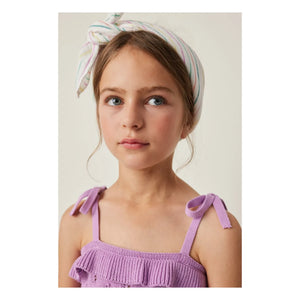 Tocoto Vintage - Top de punto con volantes | Lila