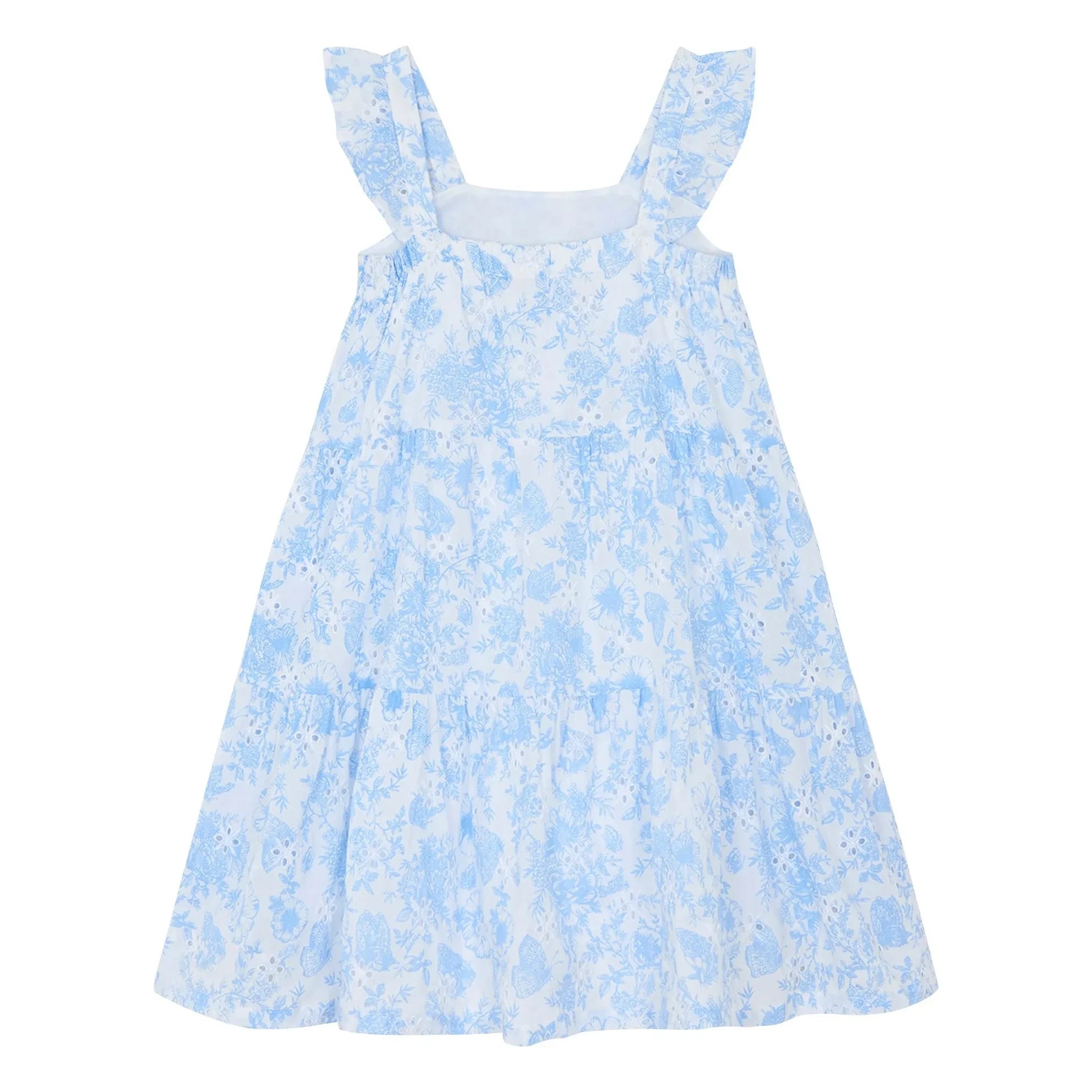 Tartine et Chocolat - Vestido Bordado Floral | Blanco