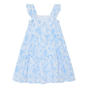 Tartine et Chocolat - Vestido Bordado Floral | Blanco