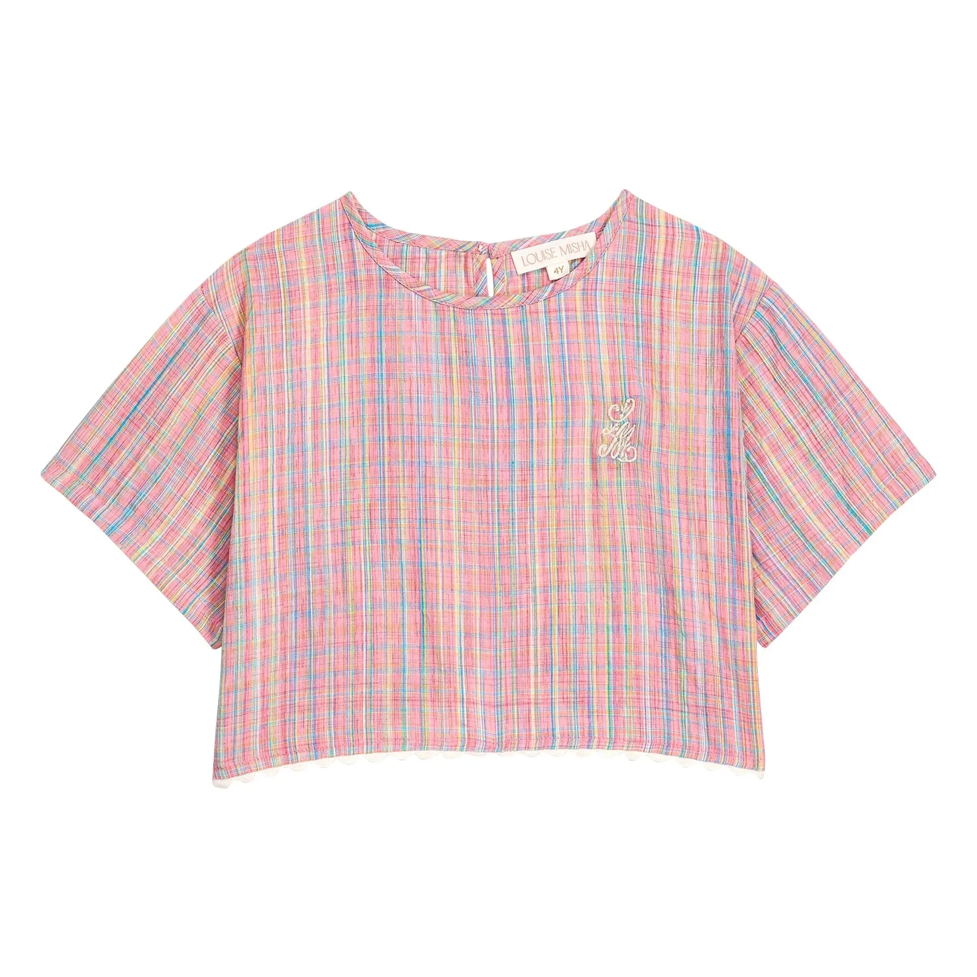 Louise Misha - Blusa Kalistée Kareli | Rosa