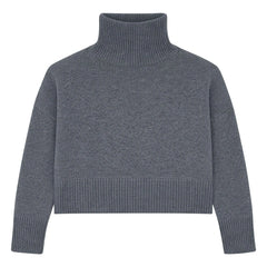 Kujten - Jersey de cachemira corto Ulla | Gris