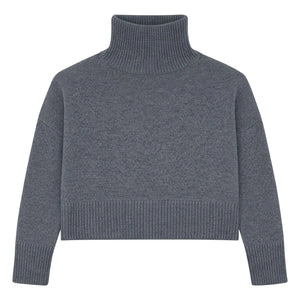 Kujten - Jersey de cachemira corto Ulla | Gris