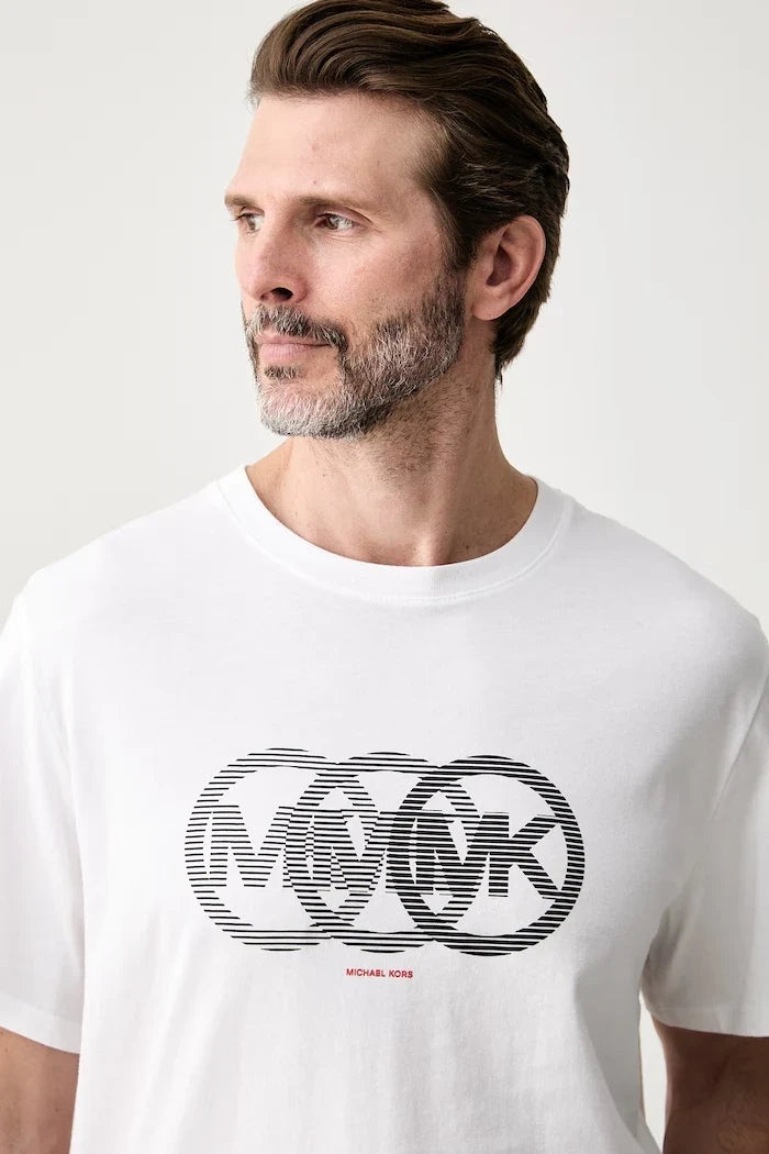 Camiseta de algodón para hombre Michael Kors