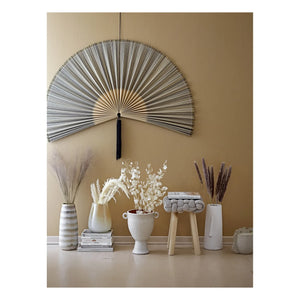 Bloomingville - Decoración de pared de bambú | Negro